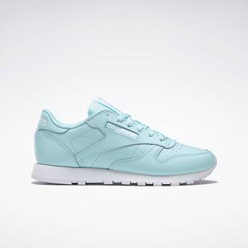 Reebok Classic Kožené Tyrkysove - Damske Tenisky